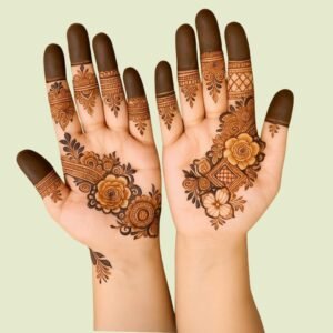 Henna Bridal Stencil both Hand B2